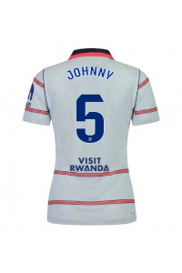 Atletico Madrid Johnny Cardoso #5 Jalkapallovaatteet Naisten Kolmaspaita 2026-27 Lyhythihainen